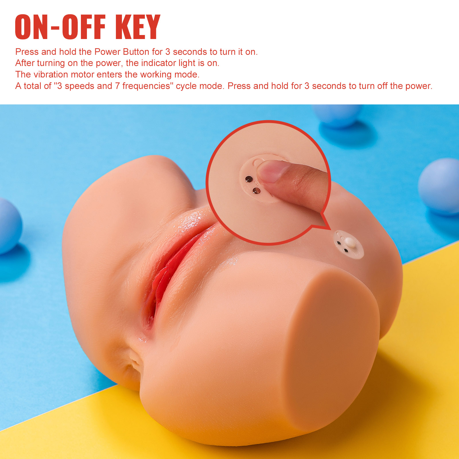 Vicky Vibrating Buttocks-SQ-MA50100V - Image 7