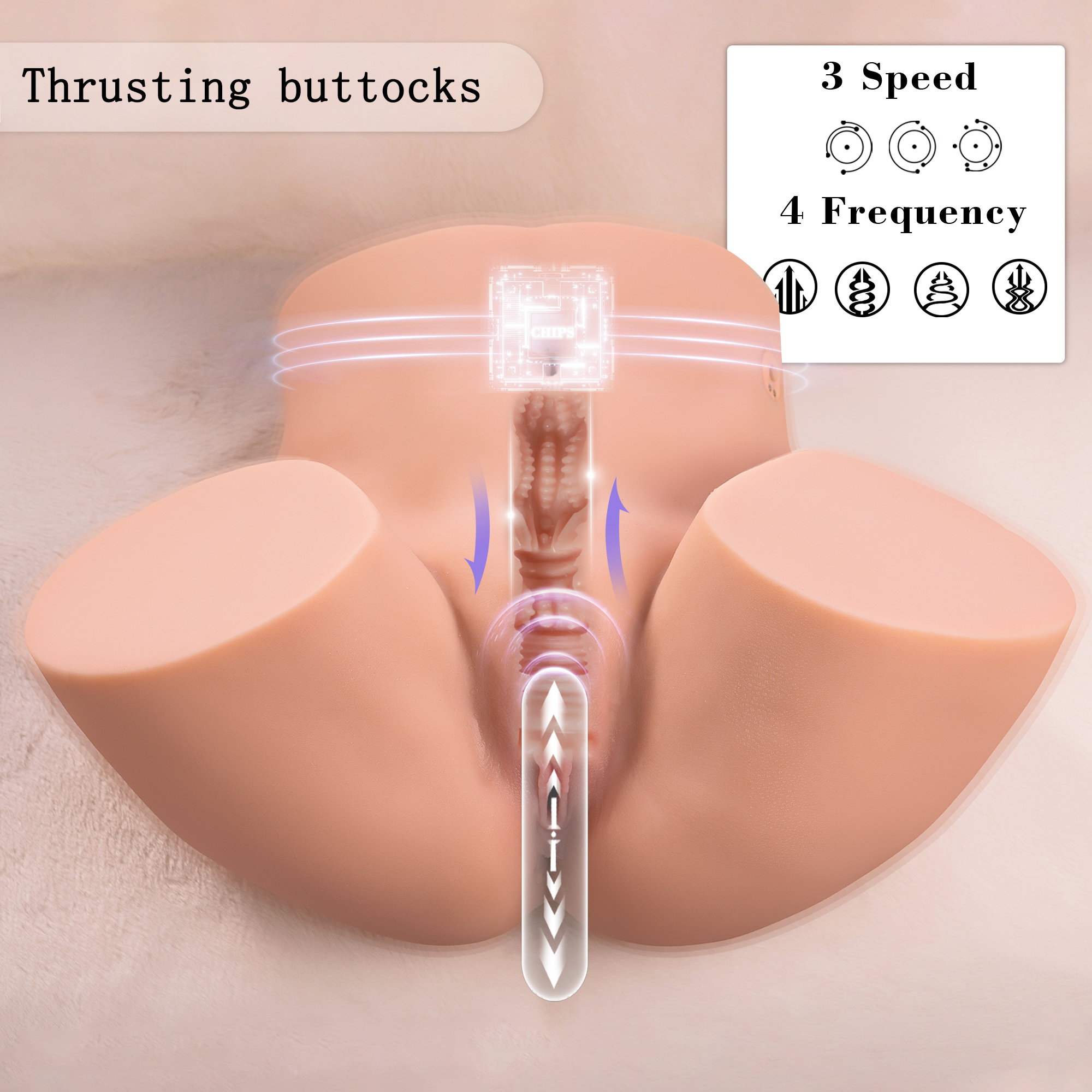 Michelle - Michelle Squeezing Butt-SQ-MAR50115V - Image 6