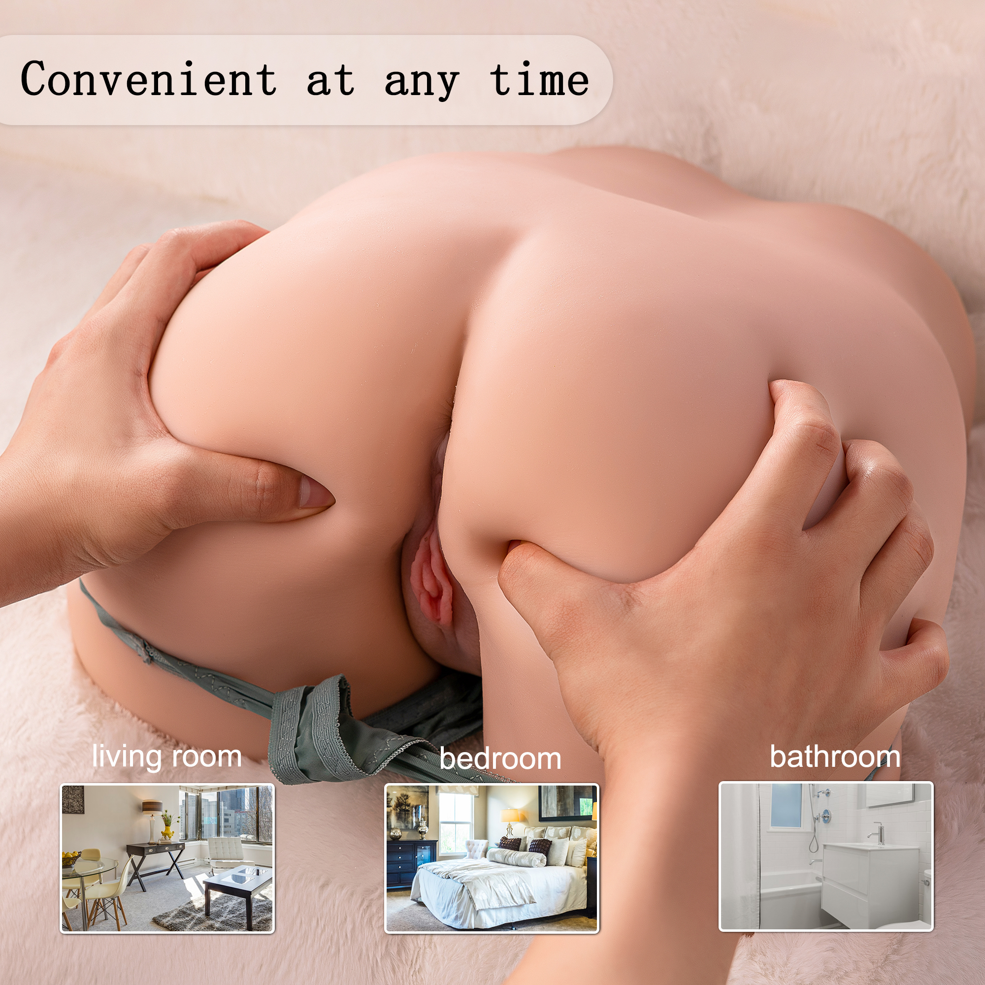 Michelle - Michelle Squeezing Butt-SQ-MAR50115V - Image 9