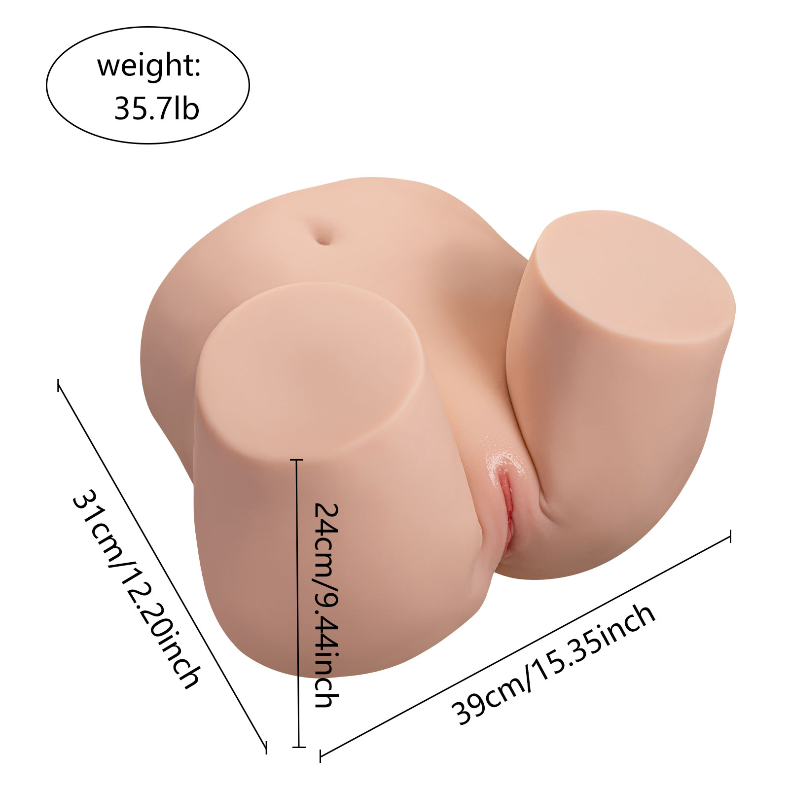 Kama - Kama Squeezing Butt-SQ-MAR50114V - Image 2